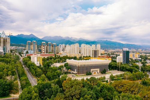 Cityscape of Almaty, Kazakhstan