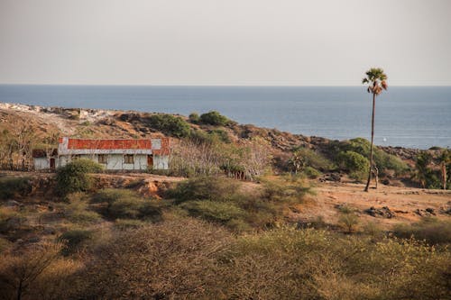 House on an Empty Beach