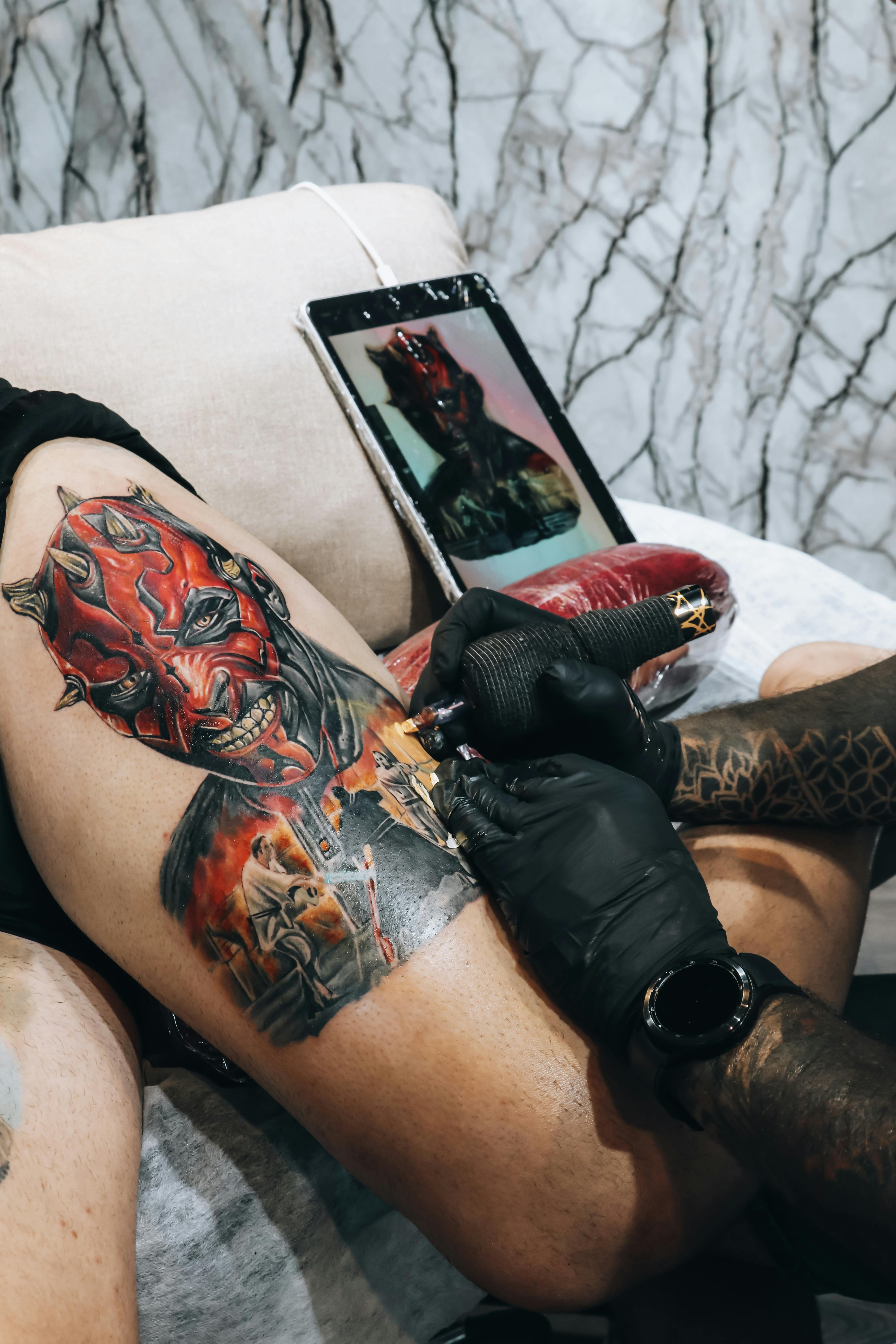 darth maul tattoo