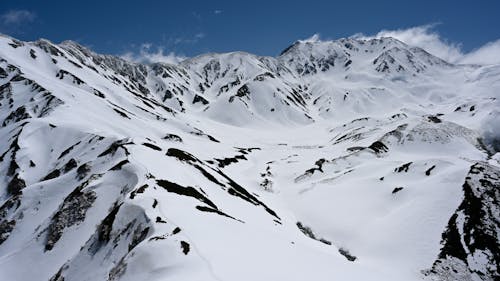 Fotos de stock gratuitas de cubierto de nieve, frío, montañas