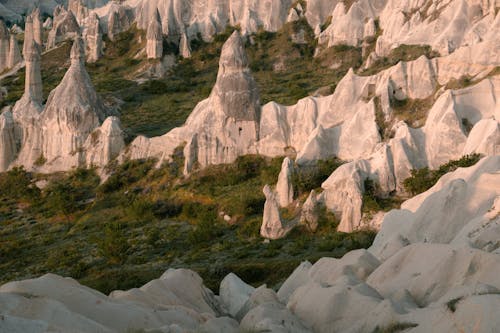 dağlar, hindi, kapadokya içeren Ücretsiz stok fotoğraf