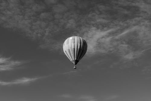 Hot Air Balloon in Sky