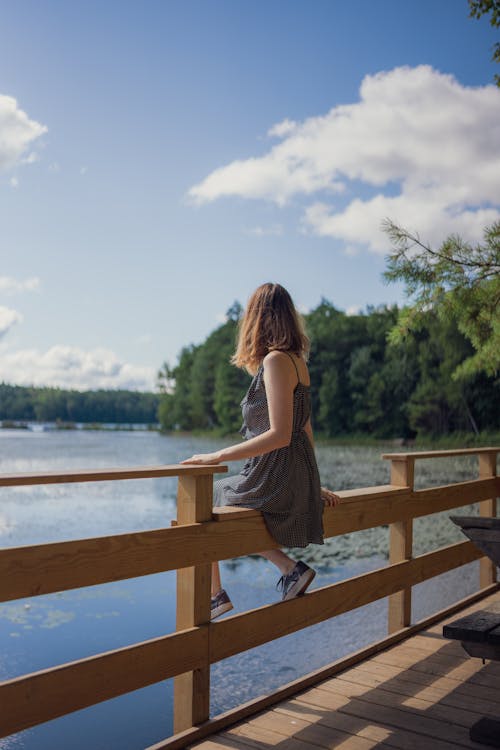 Foto stok gratis air, danau, jembatan