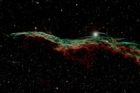 Nebula in deep space