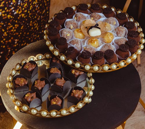 Trays of Sweet Snacks