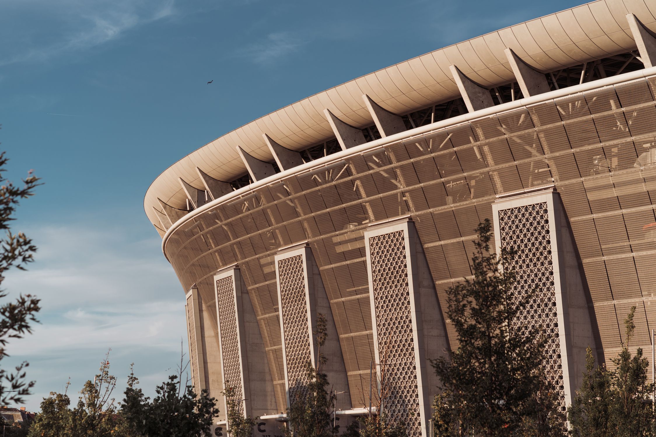 Ferenc Puskas Stadium In Budapest Free Stock Photo ferenc-puskas-stadium-in-budapest-free-stock-photo