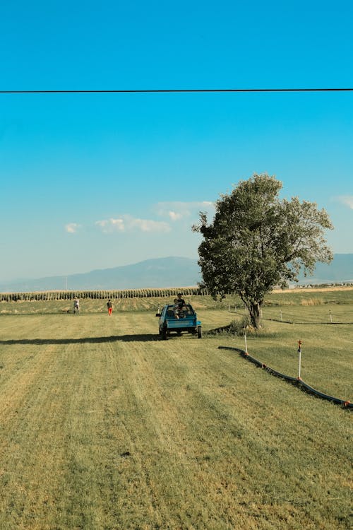 Imagine de stoc gratuită din câmp, familie, fermier