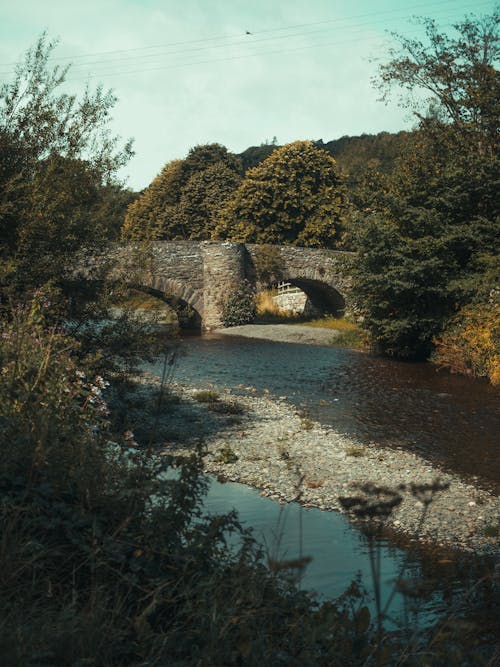 Stone Bridge over River