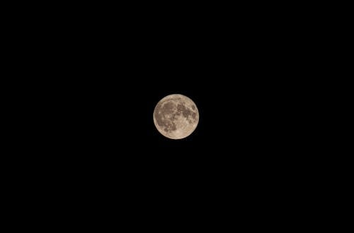 astronomi, ay, Dolunay içeren Ücretsiz stok fotoğraf