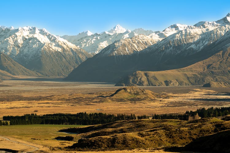 Scenic View Of A Valley 