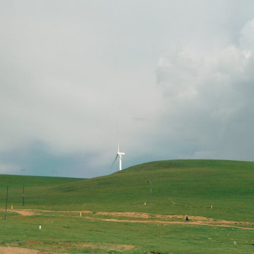 Бесплатное стоковое фото с ветер, ветряная мельница, квадратный формат