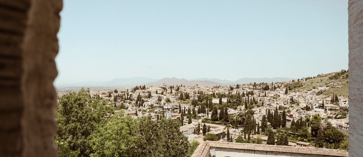 Vista panorámica de Granada