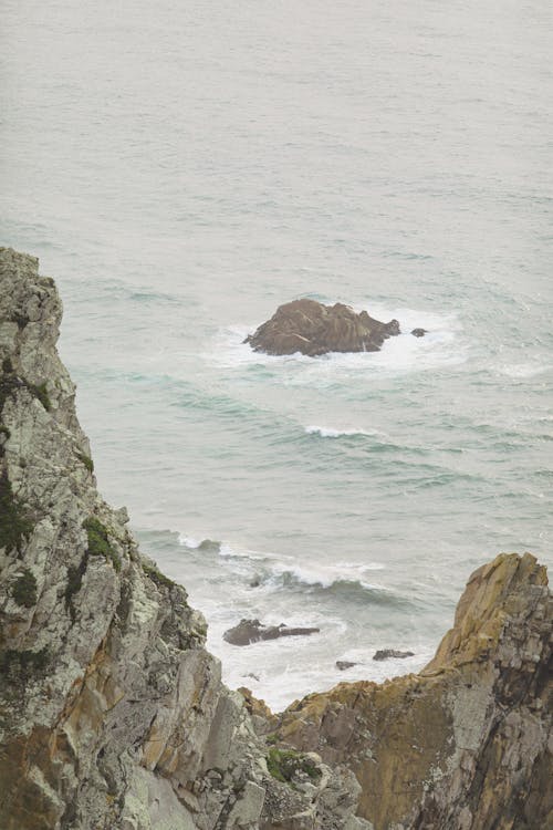 Cliff at Shore near Ocean