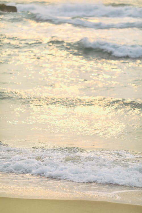 Waves on a Beach 