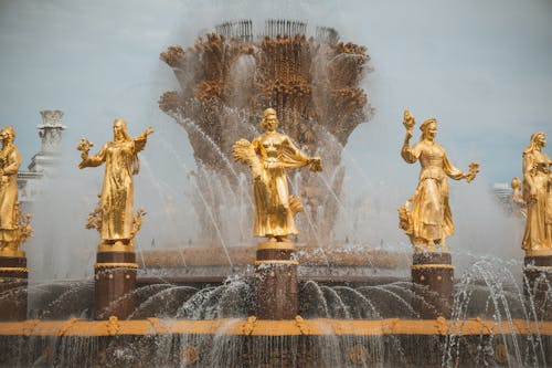 俄國, 噴泉, 地標 的 免费素材图片