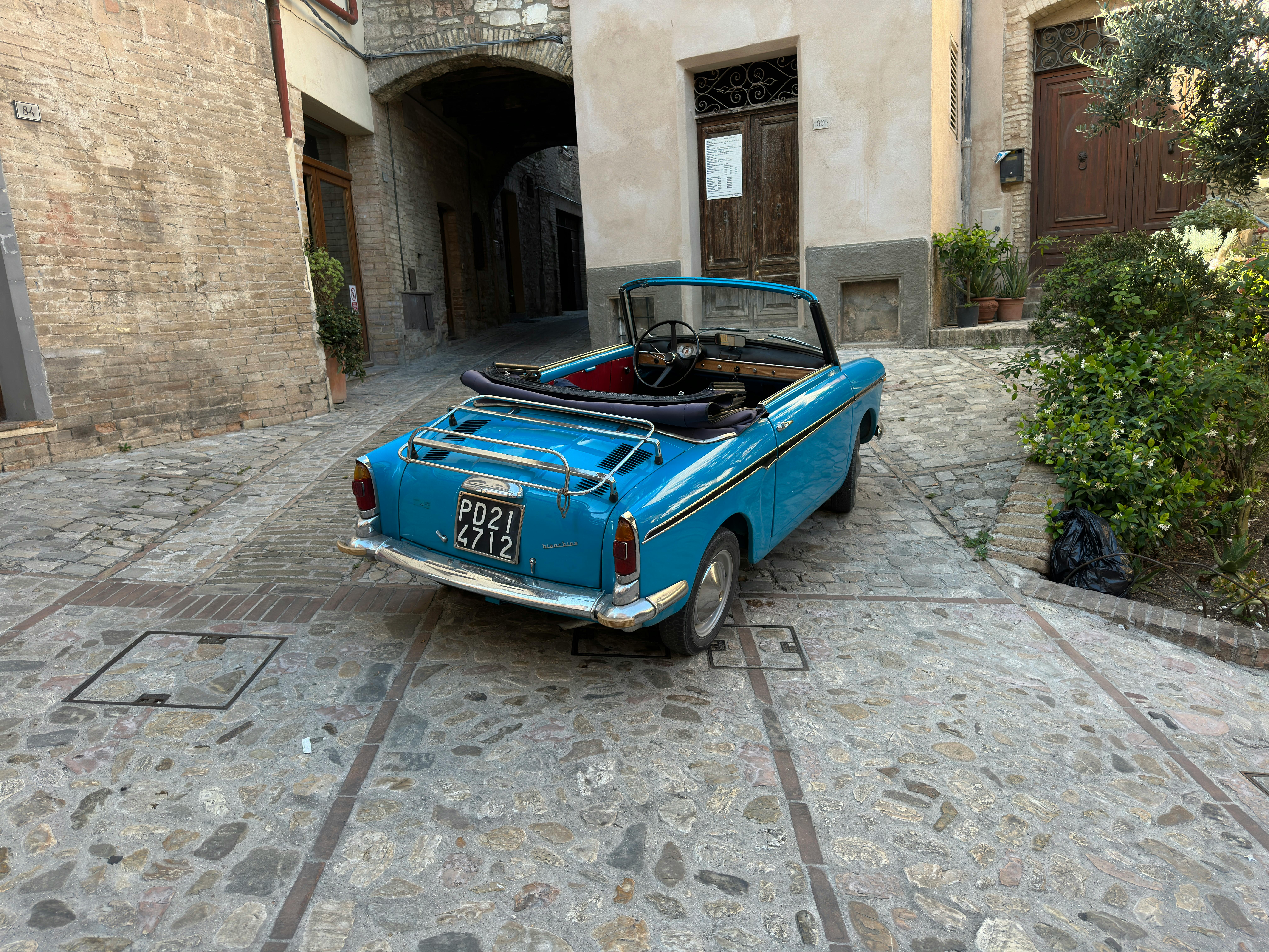 Flower-decked alleys of Spello