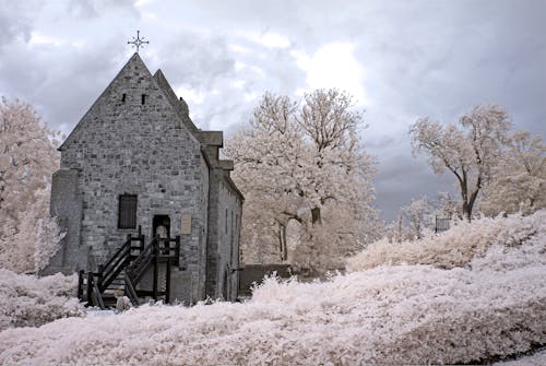 Gothic Church in Winter
