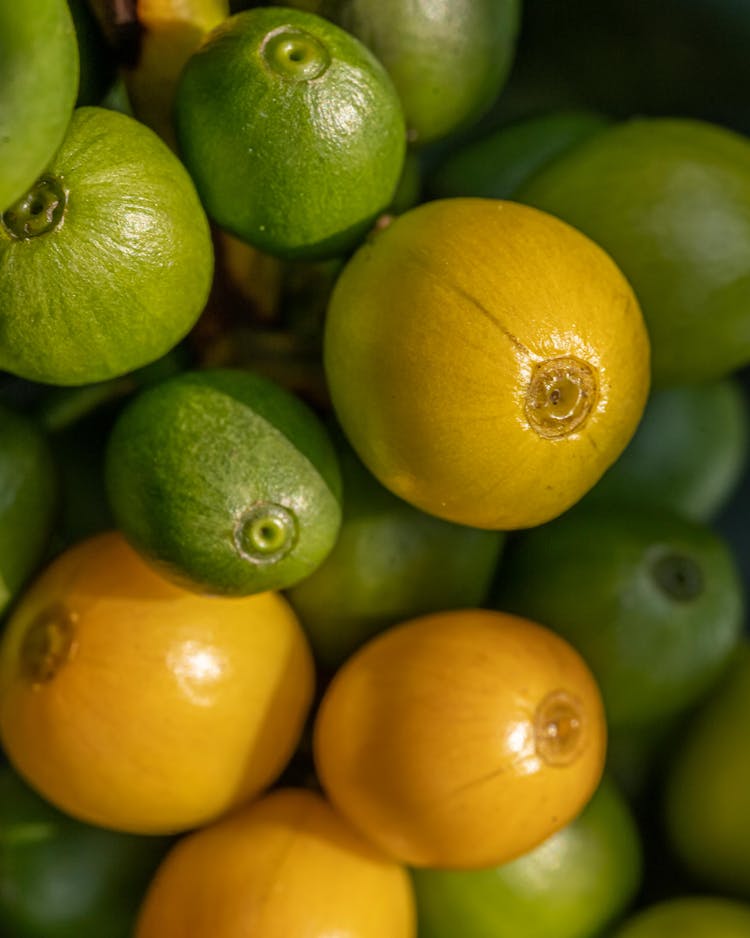 Exotic Fruits On A Food Market 