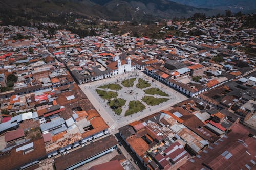 คลังภาพถ่ายฟรี ของ chachapoyas, คาทอลิก, จัตุรัสหลัก