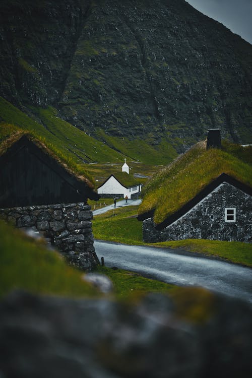 Houses in Saksun, Faroe Island