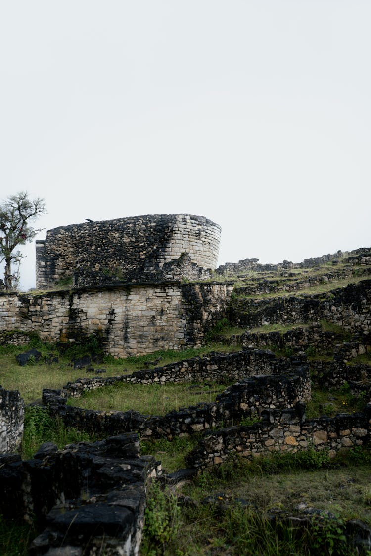 Ancient Ruins In Peru 