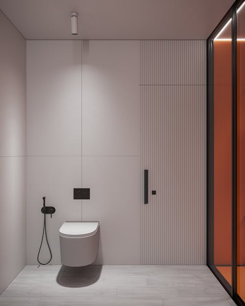 Základová fotografie zdarma na téma 3 d vykreslení, design interiéru, koupelna