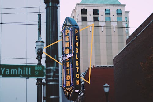 Photography of Black and Yellow Signage