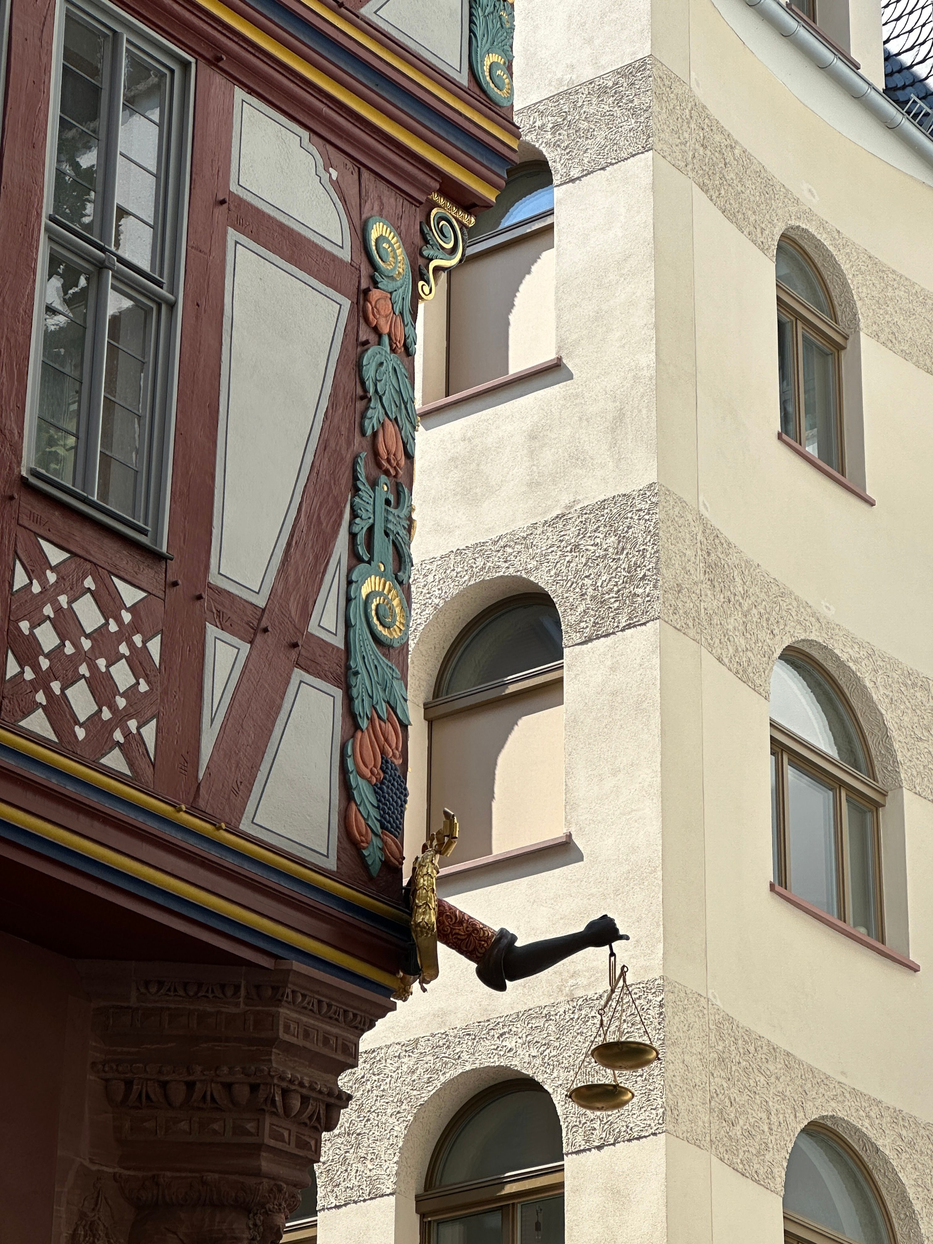 Close-up of a Building with Traditional Decorated Facade in City · Free ...