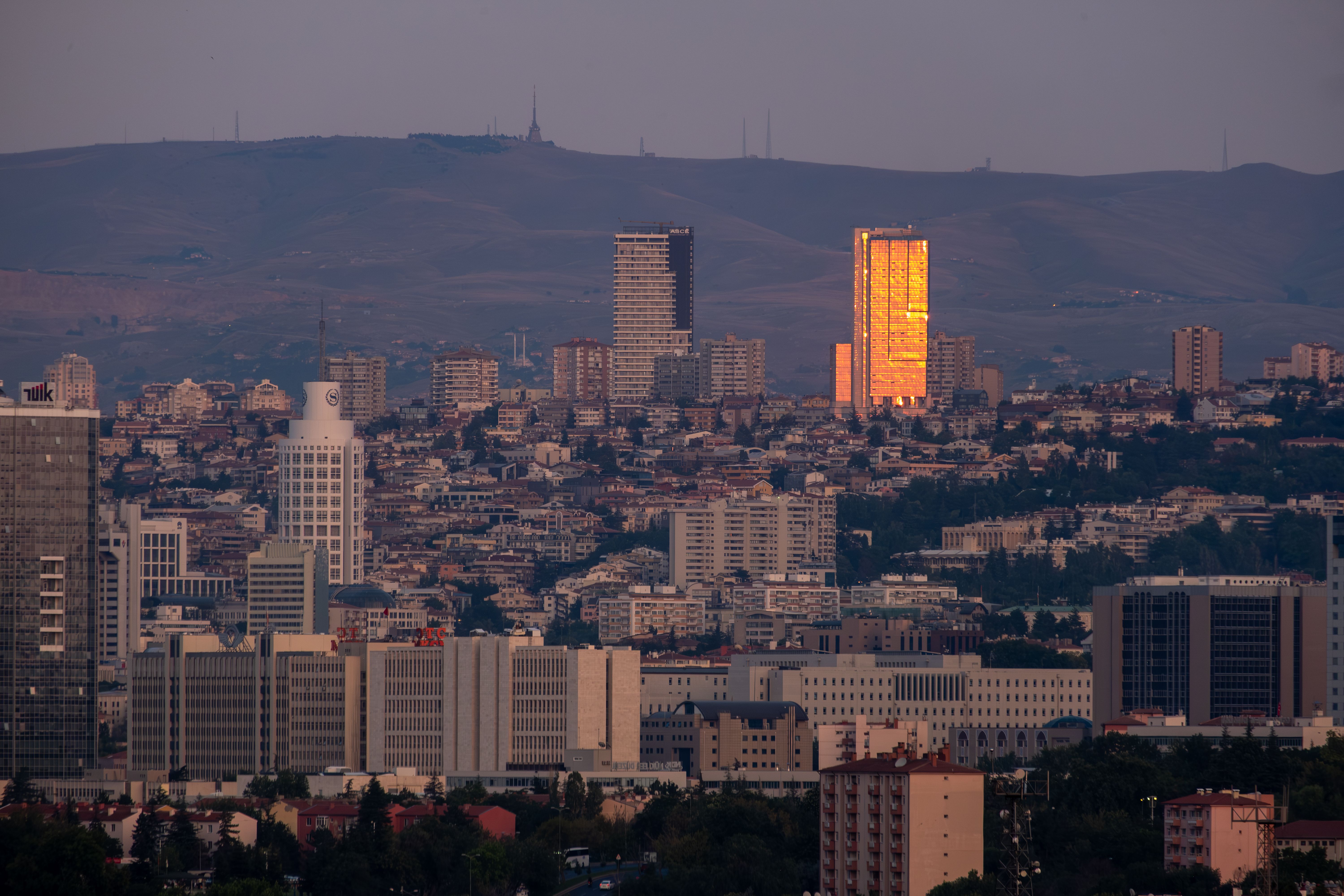 Cityscape Of Ankara Turkey Free Stock Photo