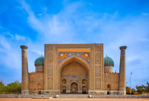Бесплатное стоковое фото с площадь Регистан, самаркандский, узбекистан