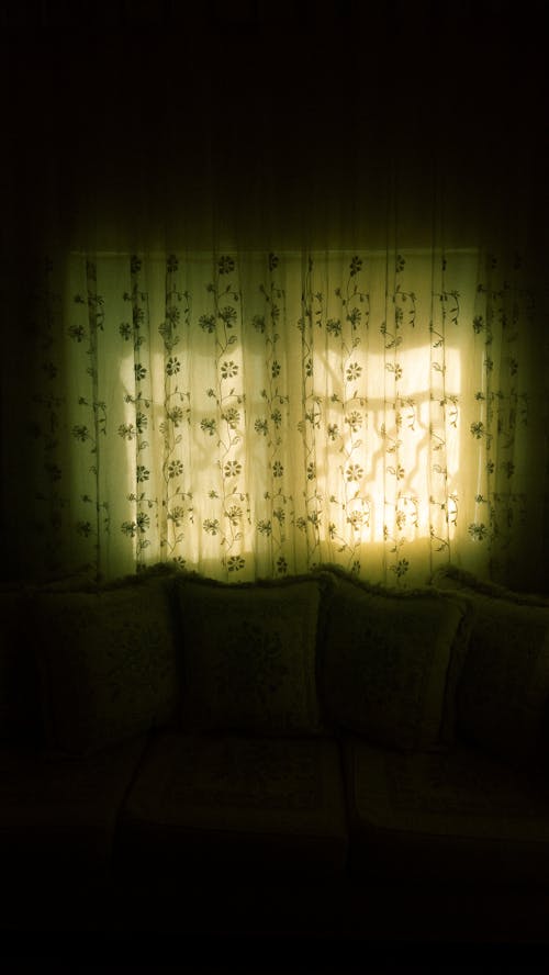 A Window with Drapes