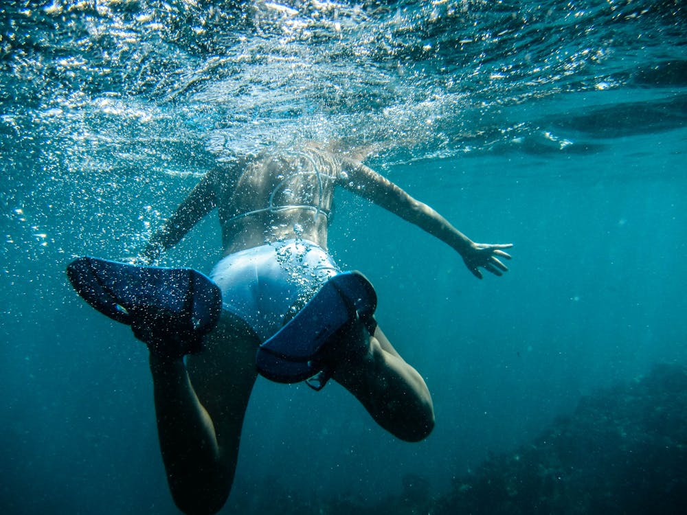 Woman Swimming