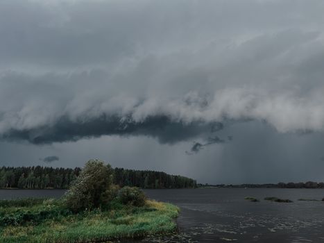 storm clouds