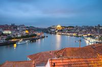 River bend at blue hour, photo by Sonny Vermeer on Pexels
