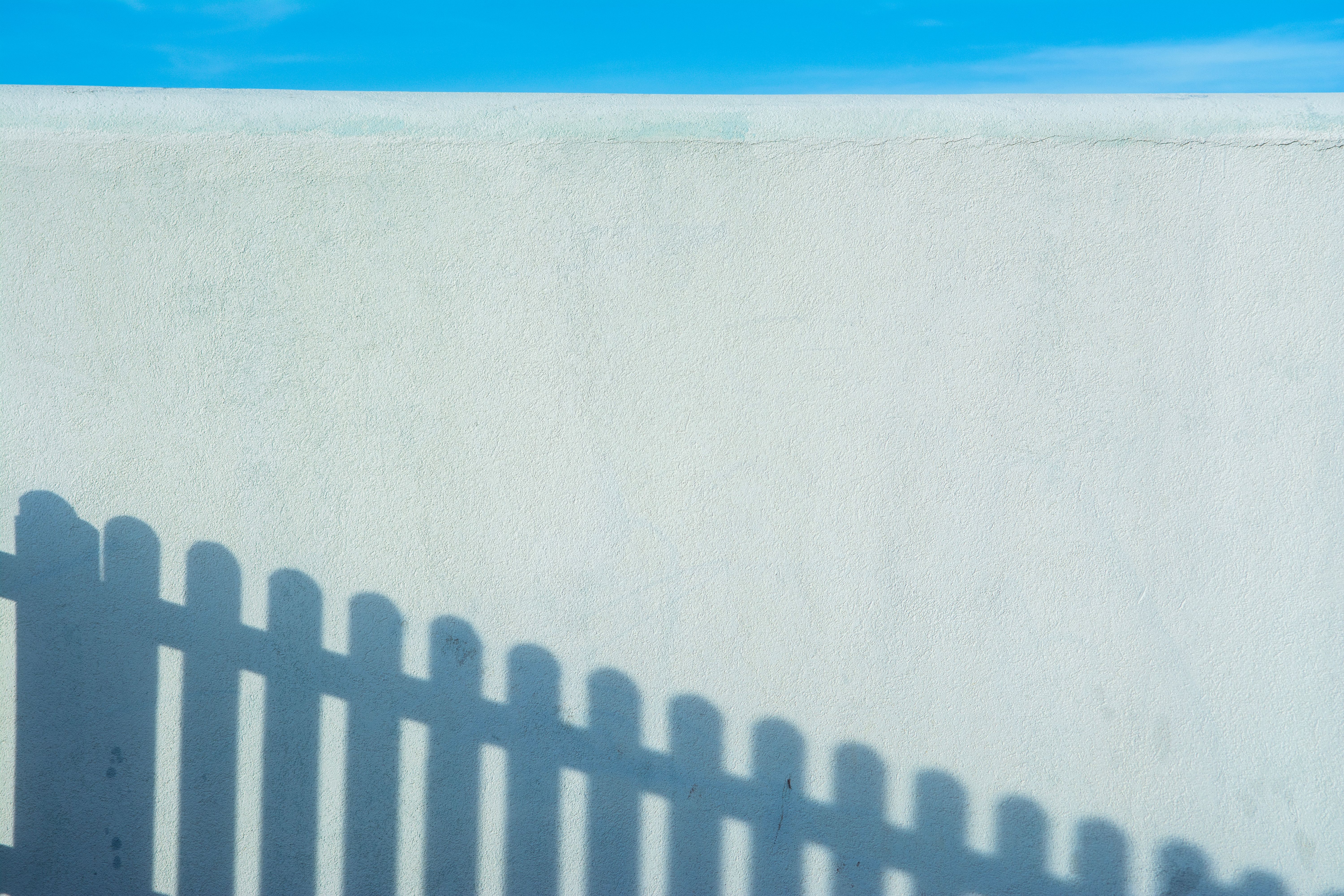 Shadow of a Fence on a Beach · Free Stock Photo