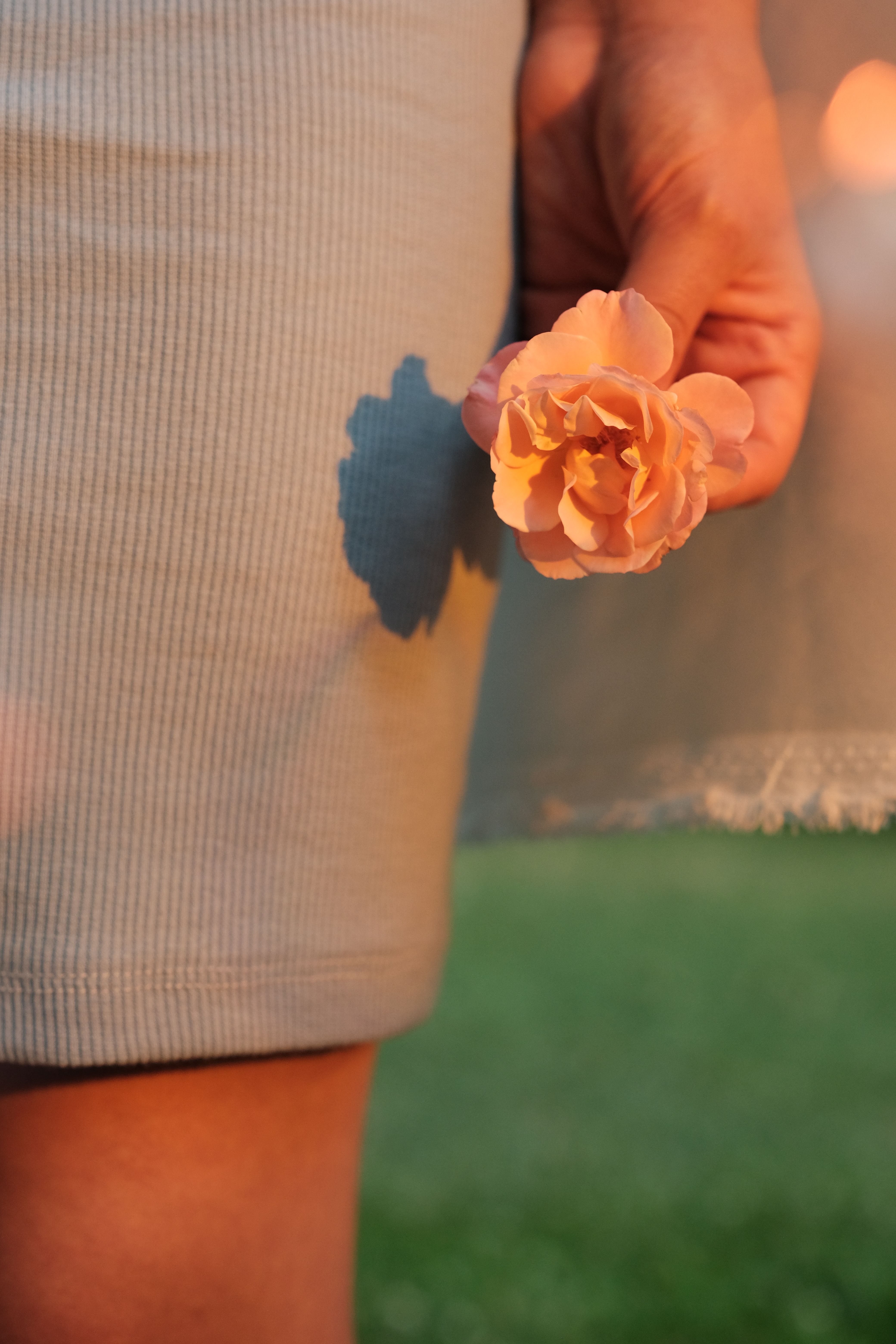 Vestido Midi Canelado