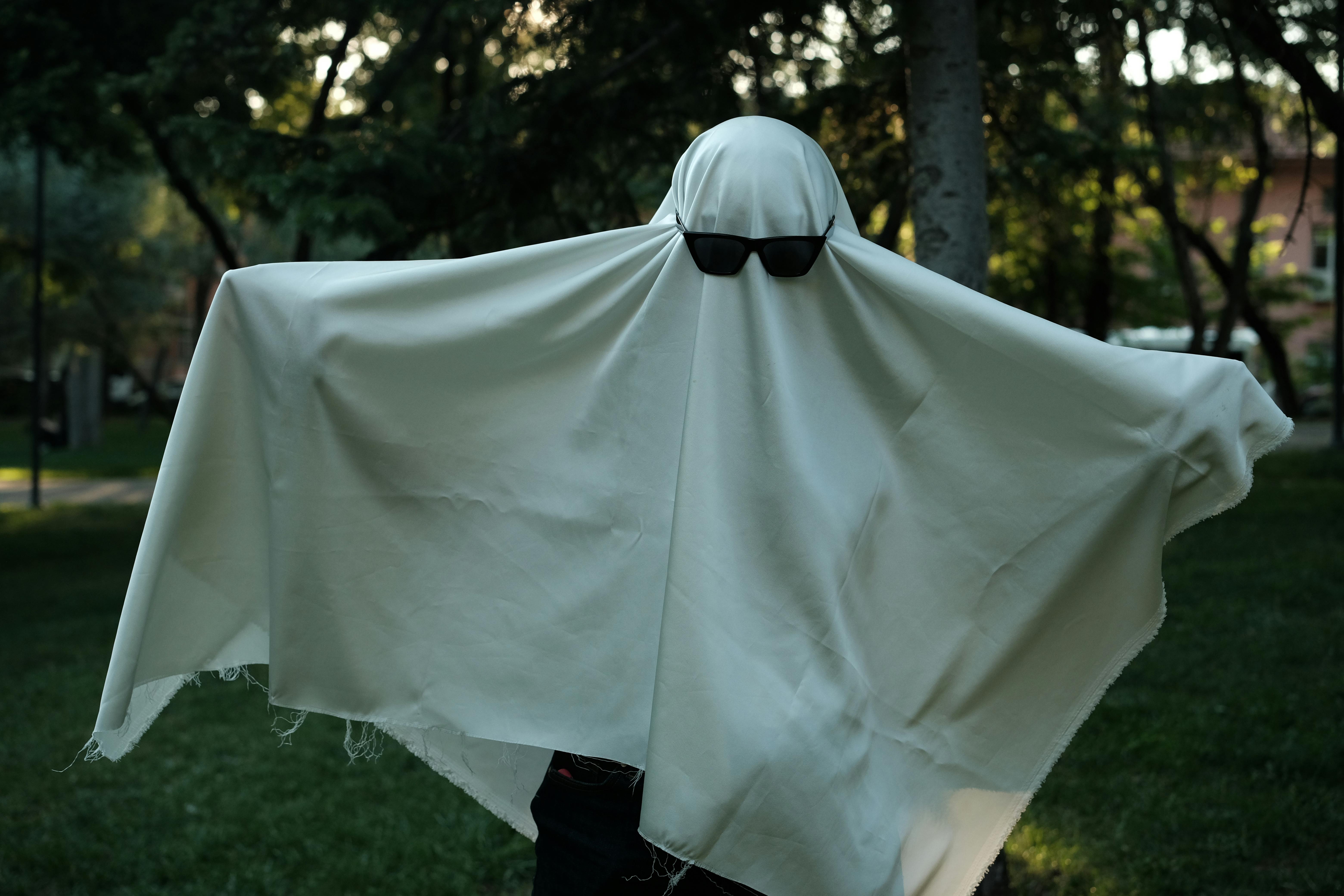 Ghost with Camera in Mirror · Free Stock Photo