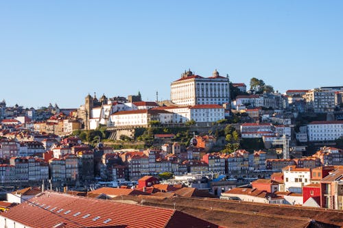 Buildings in Porto in Portugal