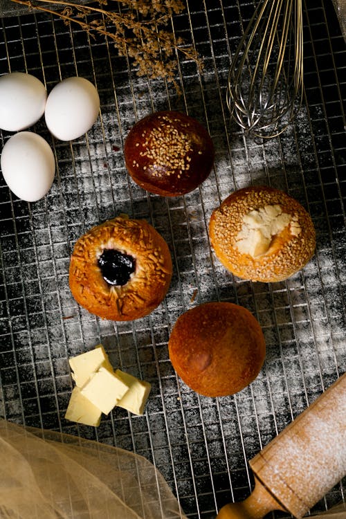 Bread Buns and Eggs