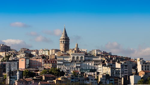 Panorama of Beyoglu with the Galata Tower Museum