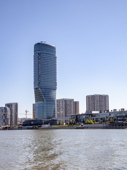 View of Belgrade from the Sava River, Serbia