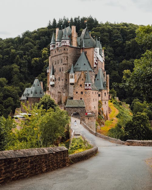 Foto stok gratis jalan, jerman, kastil eltz