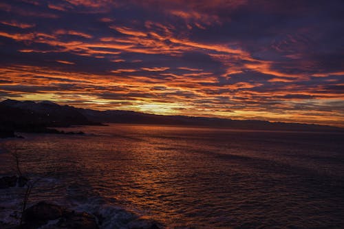 夕阳的光, 日落, 日落壁纸 的 免费素材图片