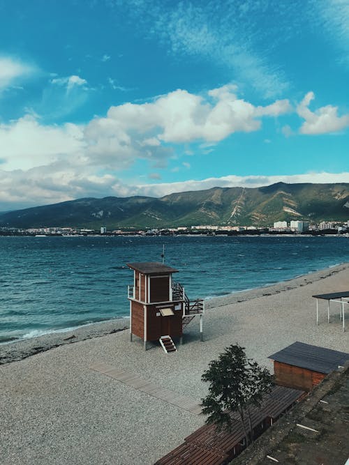 Бесплатное стоковое фото с bay, beach, mountain