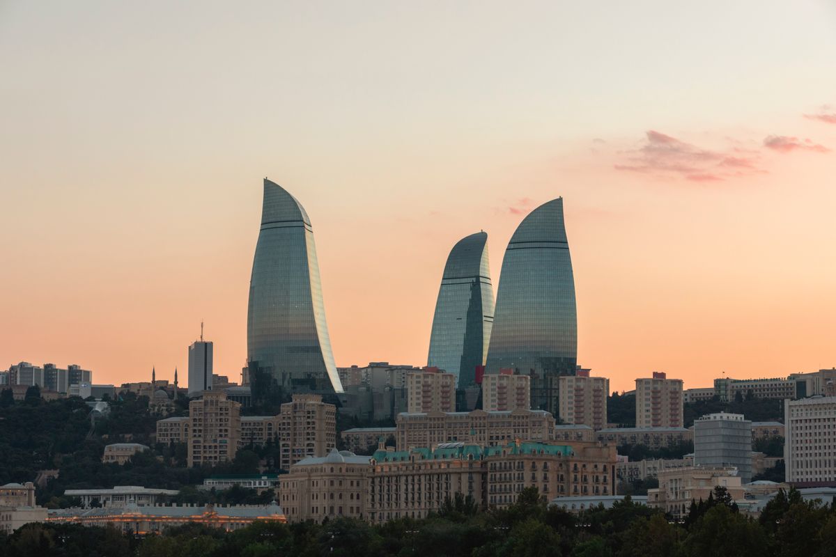 Baku Flame Towers Azerbaijan