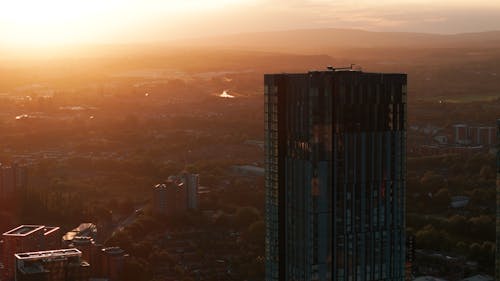 Fotos de stock gratuitas de anochecer, arquitectura moderna, ciudad