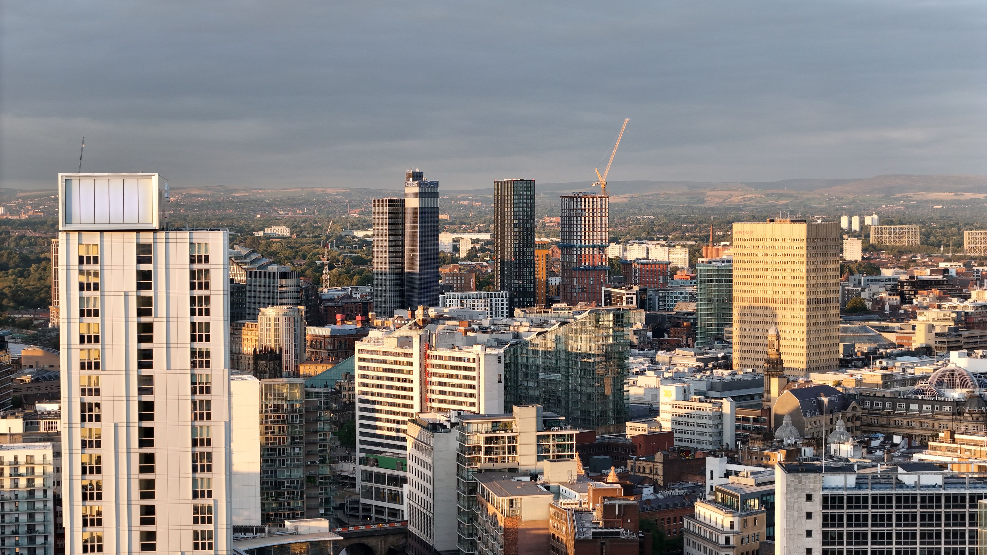 Manchester skyline