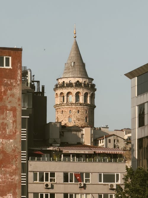 Fotobanka s bezplatnými fotkami na tému cestovať, galata veža, Istanbul