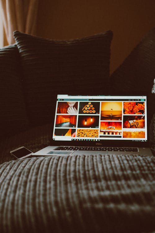 Photo of Laptop On Couch