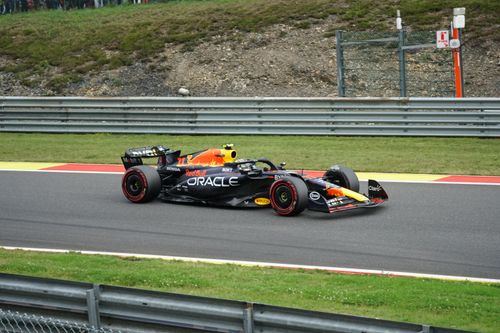 Free redbull at spa Stock Photo